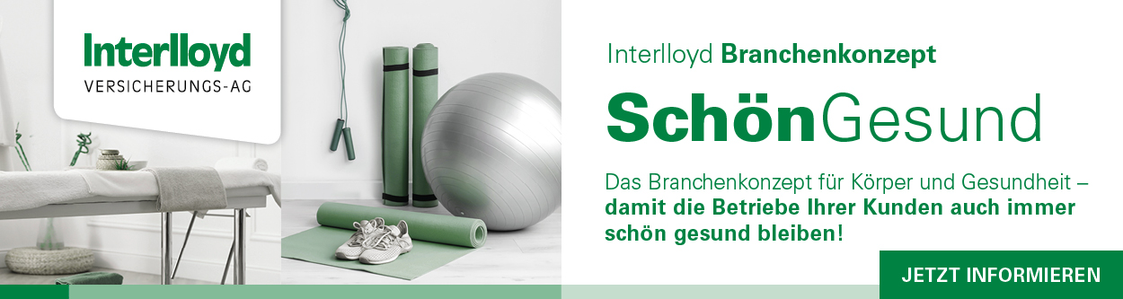 Branchenkonzept SchönGesund Banner Branchenkonzept SchönGesund Banner